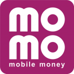 MoMo mobile money logo